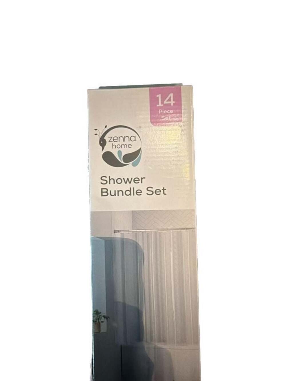 Zenna Home 14-Piece Shower Bundle Set Brushed Nickel